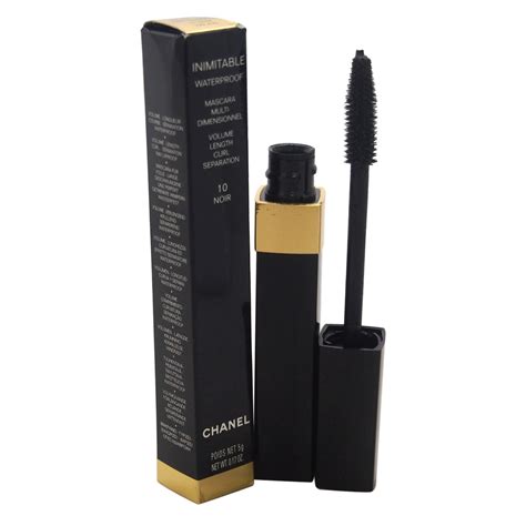 chanel inimitable mascara waterproof black|sublime de chanel waterproof mascara.